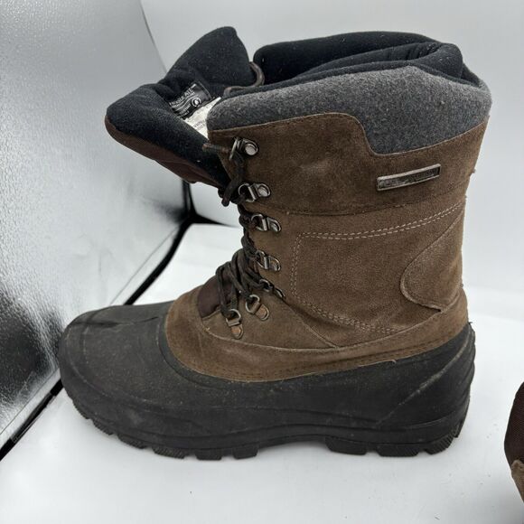 Field & Stream FS Pac Boots Mens 11 Water Resistant 3M Thinsulate 400g Brown D - Picture 9 of 10